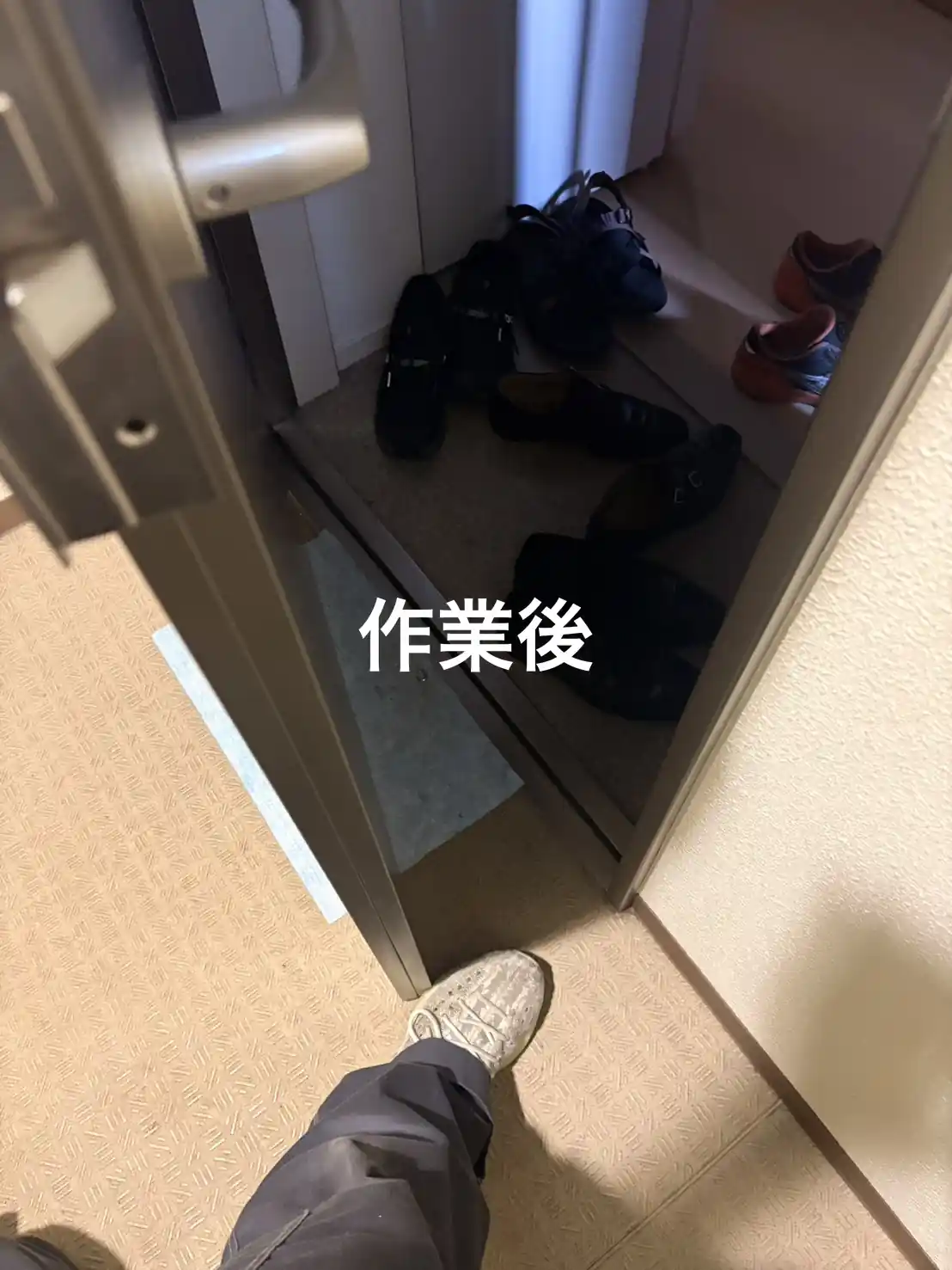 20260808_東京都中央区_建物カギ開け_施工画像_1