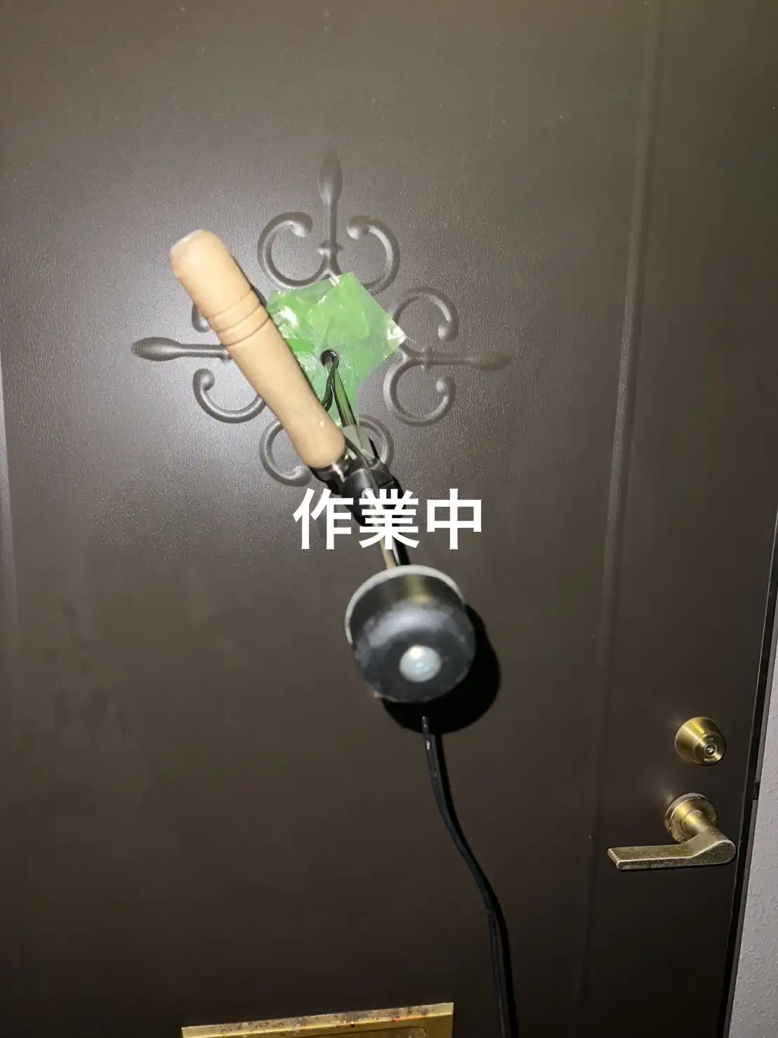 20260809_大分県大分市_建物カギ開け_施工画像_2