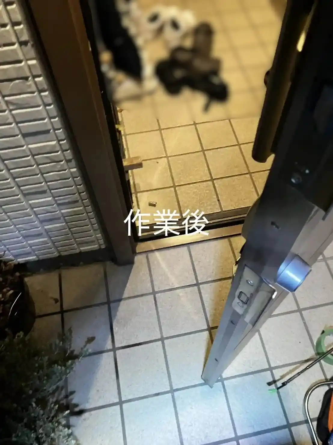 20260809_福井県福井市_建物カギ開け_施工画像_3