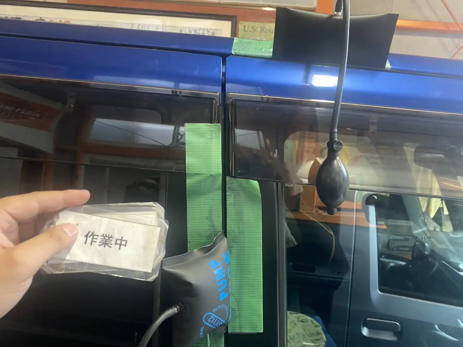 20260815_熊本県上益城郡_車カギ開け_施工画像_2