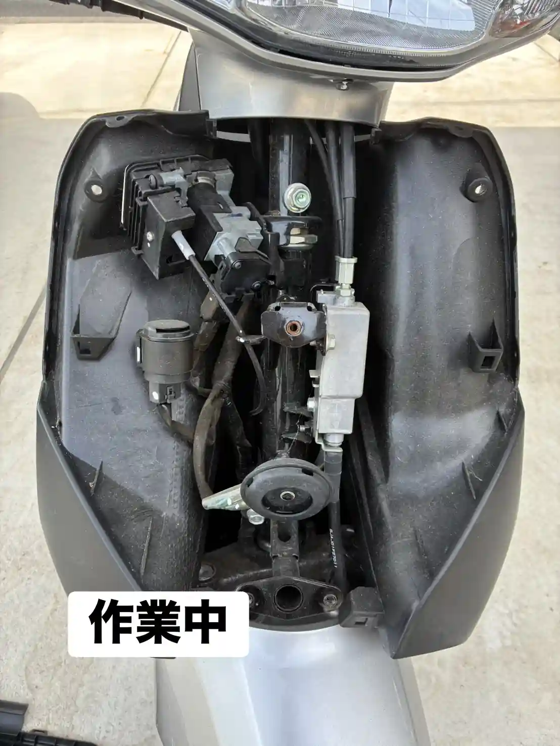 20260820_新潟県新潟市西蒲区_原付カギ開け_施工画像_2