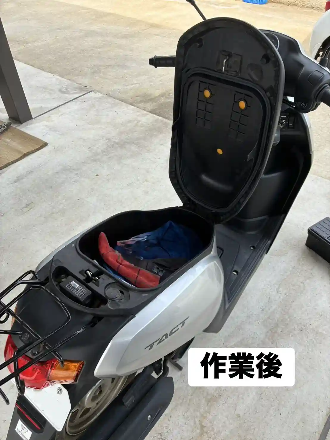 20260820_新潟県新潟市西蒲区_原付カギ開け_施工画像_3
