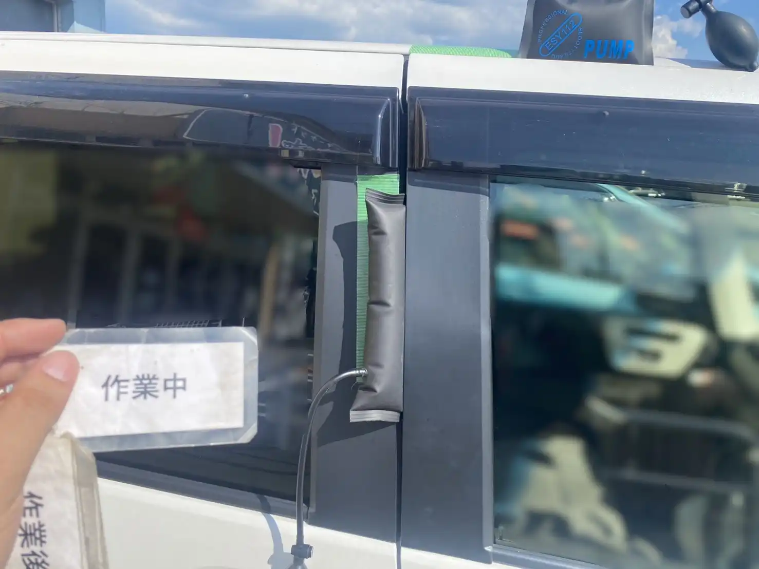 20260822_熊本県上益城郡_車カギ開け_施工画像_2